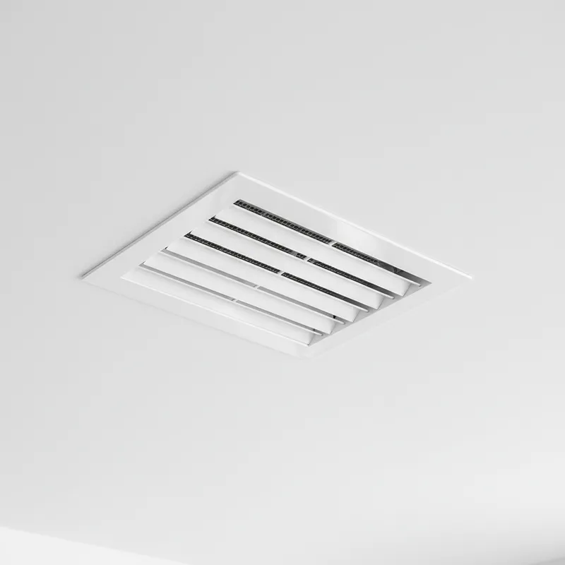 Spotless clean AC ceiling vent after professional cleaning in Miramar